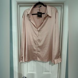 Long Sleeve Silk Shirt